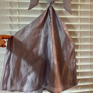 Light purple around the neck top